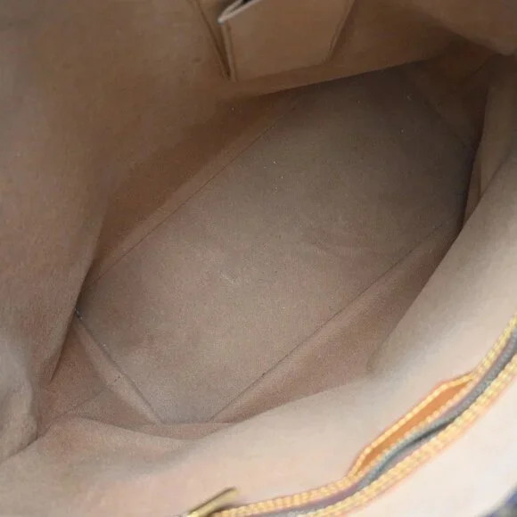 LOUIS VUITTON Cabas Mezzo Shoulder Bag Monogram Leather Brown M51151 34EG306 - Picture 7 of 16